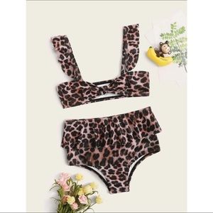 SHEIN leopard print bikini